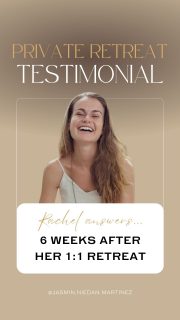 Rachel did a 1:1 retreat with me back in December.

She just sent me this video… 6 weeks after.

And this is what I care about most. 
Not just the experience in the moment, but what happens after. 
When you go back to real life. 
When the challenges show up again.
Because they will.

Life doesn’t stop throwing things at you just because you had a breakthrough.

But the way you navigate through them changes…

The resilience you build. 
The tools you actually use. 
The way your body responds instead of reacts. 

How you move beyond the methods into real embodiment… That’s what matters.

So many people go to retreats, have this incredible experience, and then go back to the same patterns. 
Back to the same nervous system. 
Back to survival mode.

That’s why I focus so much on integration. 
Real support. Not just the high of the experience, but helping you anchor it into your actual life.

@rachel.lyn.kahn didn’t just leave after the retreat. 
We stayed connected. 
She had support. She kept doing the work.

And nooooow… She’s even back here. 😍
Changed her perspectives, her life, connected with her intuition and purpose.
Booked a flight. Showed up again.

When clients turn into deep soul connections and friends — when I get to witness someone not just experience transformation but actually live it — that’s everything to me.😭🥹❤️

This is the work. Not just the moment. 
But what you build after. 🕊️

#integration #retreatintegration #privateretreatbali #nervousystem #resilience
