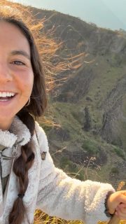 I finally hiked Mount Batur Volcano — 1700 meters up and down again.
(With some nice hot springs plunge in the end 🫠)
It was on my list for long time and I definitely felt a strong calling to do it before leaving ✨

And it was not just a hike but magical deep self reflection and meditation. 
You know that saying: “Don’t look back, you’re not going that way”? 
Well, while climbing up in the night I was so focused on not slipping — one careful step after the other, eyes glued to the path.

But every time I turned around… the view behind me took my breath away.
 The sun slowly rising, the whole sky turning gold.
At some point I realized — I was so focused on moving forward that I almost missed what was already there.

So I started to pause. To turn around. To actually take it in.

It reminded me how important it is to look back sometimes — not to stay there, but to see how far we’ve come.
 To acknowledge the growth. To honour the journey. To breathe in the beauty of where we are.

Because wow… we really do forget that sometimes.

This is why I love being out in nature — the insights that come through are so simple, yet so profound. It’s like nature speaks straight to the soul.

Let this be a gentle reminder for you, too — to stop for a moment, turn around, and take in your own sunrise. 🌞

#mountbatur #balibeauty #naturemedicine #lifeforce #presence #aliveness #innerjourney #knowthyself #awarenessiskey #gratefulheart #whensoulsalign